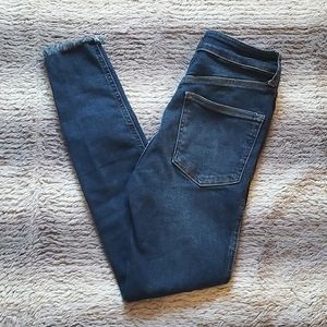 Free People High Rise Skinny Jeans Size 26